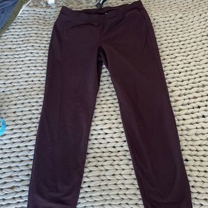 Eileen Fisher Slim Ankle Capri stretch Washable Crepe Pants Small the System